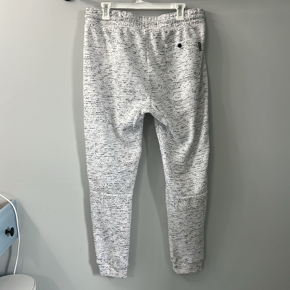 Brooklyn Cloth Men’s White & Black Speckled Sweat Pant Jogger Larger - Picture 5 of 9